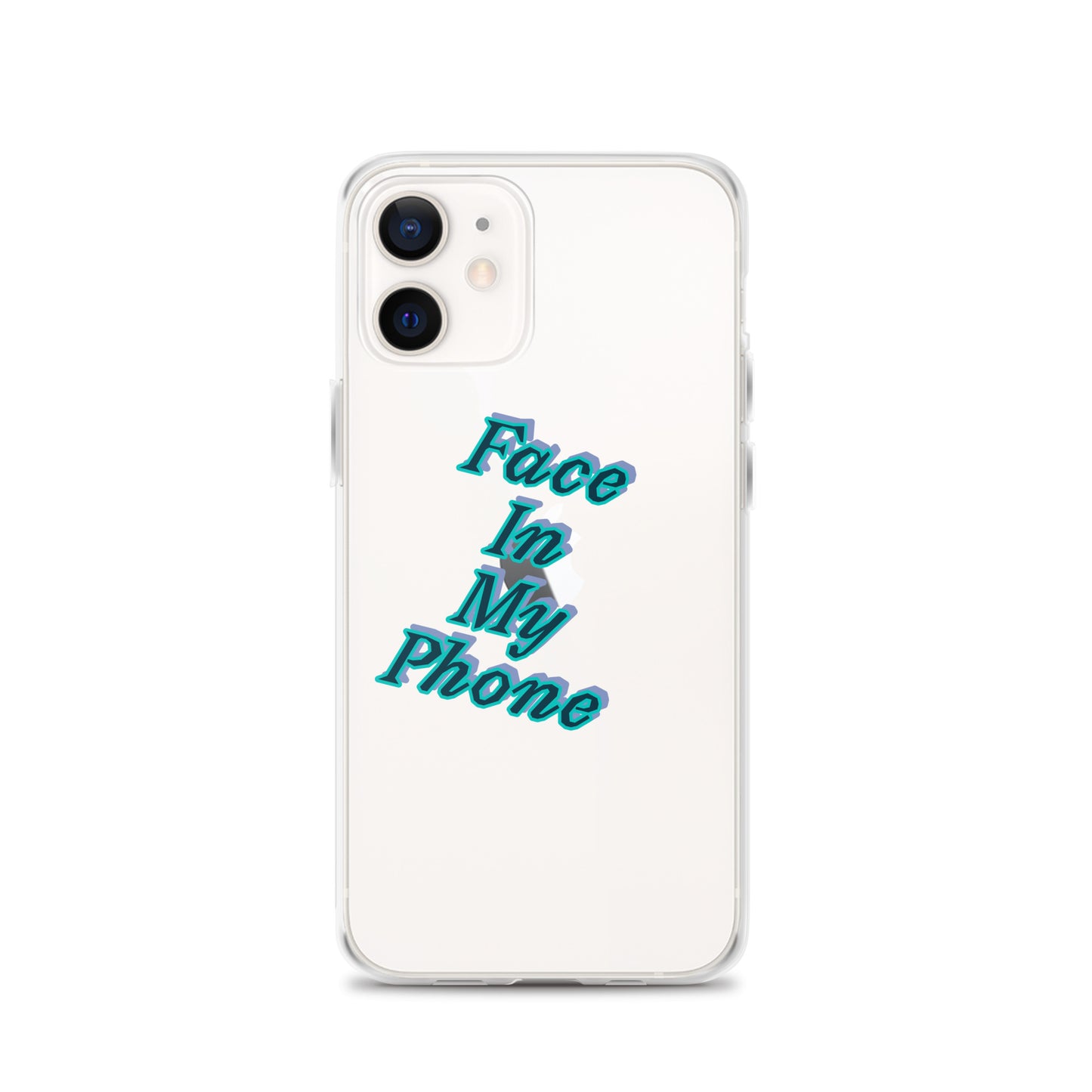 "FACE IN MY PHONE" Clear Case for iPhone®