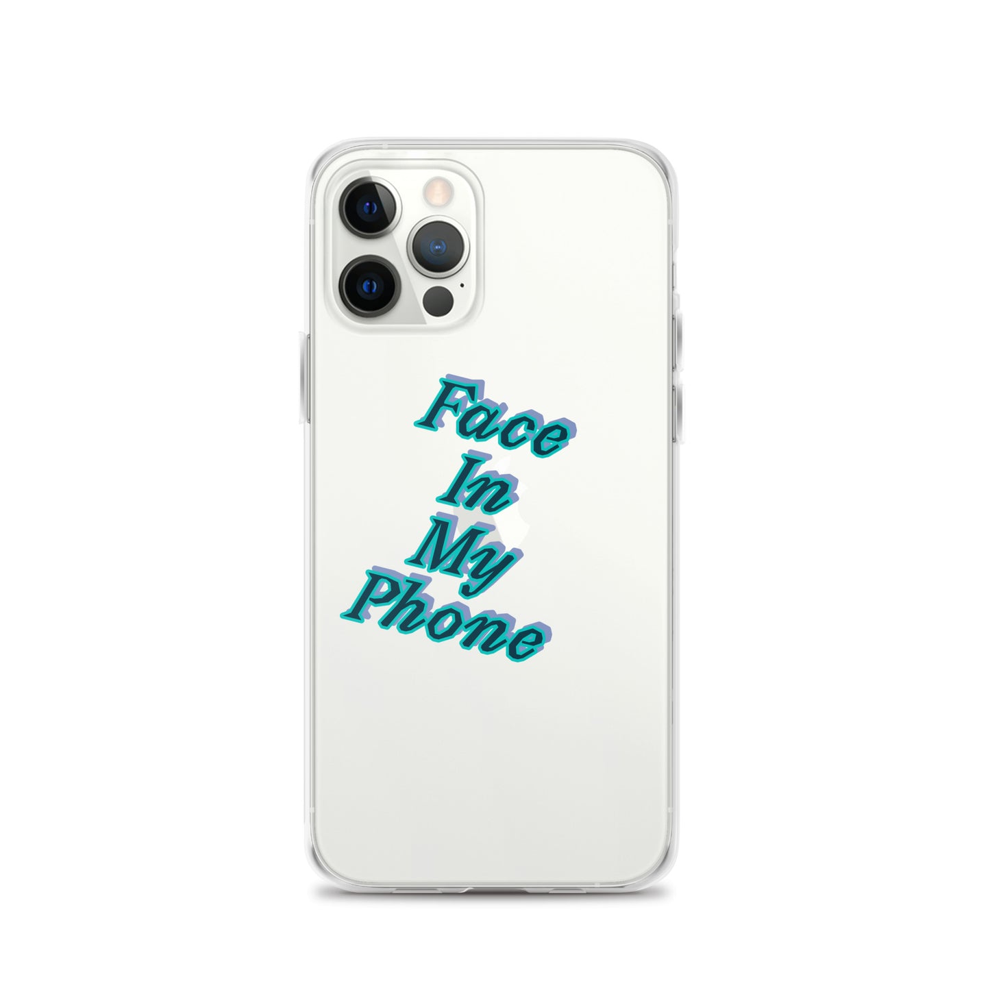 "FACE IN MY PHONE" Clear Case for iPhone®